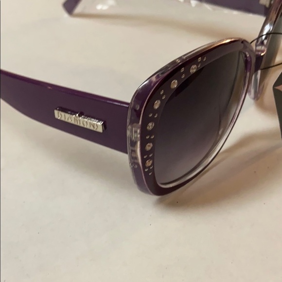 Sunglasses with Rhinestones on Side Purple 1 for 20 or 2 for $30 Bundle to Save - Picture 2 of 2